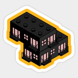 Lofi Bricks Sticker